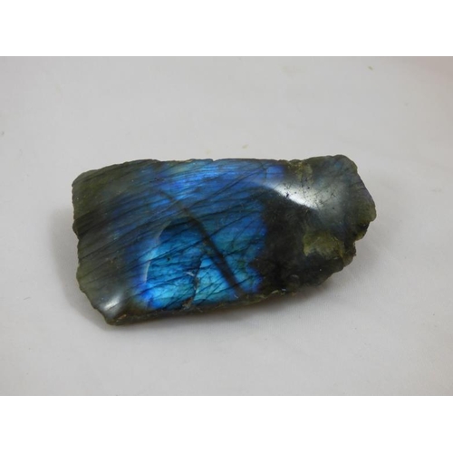 28 - Large Piece of Labradorite complete with Certificate and Bag