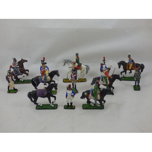 64 - Collection of Vintage Lead Soldiers of Napoleonic era (Tallest 10cm)