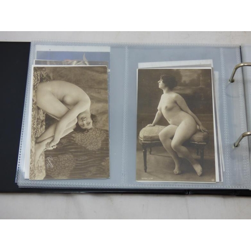 189 - Album Containing a Selection of Erotic Postcards (41)