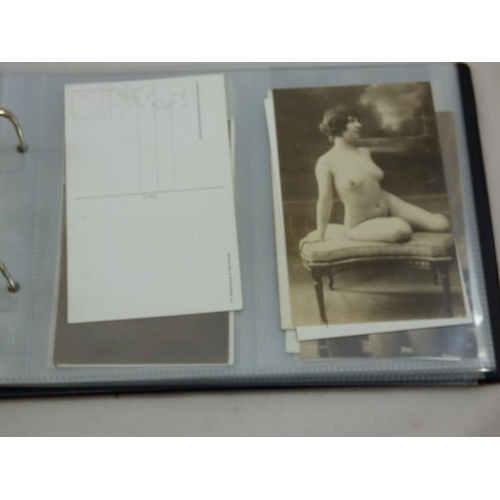 189 - Album Containing a Selection of Erotic Postcards (41)