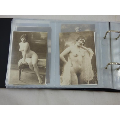 189 - Album Containing a Selection of Erotic Postcards (41)