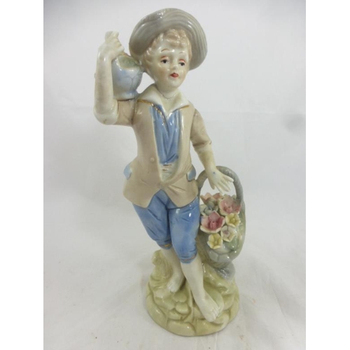 212 - Four Vintage Style Ceramic Figurines (Tallest 25cm)