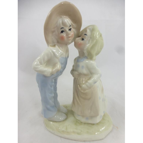 212 - Four Vintage Style Ceramic Figurines (Tallest 25cm)