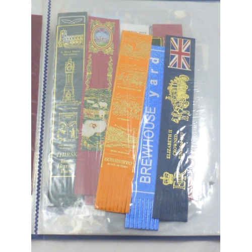 238 - Collection of Book marks in folder and other