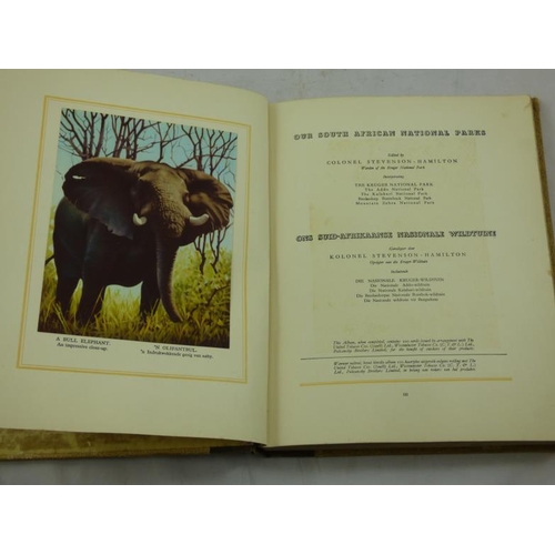 292 - Complete Bi Lingual Edition of Our South African National Parks complete with full set of Collectors... 