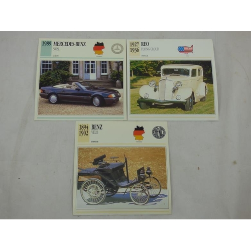 317 - Boxed Set of The Classic Car Collectors Club Information Cards dating from pre 1920 to 1980 onwards