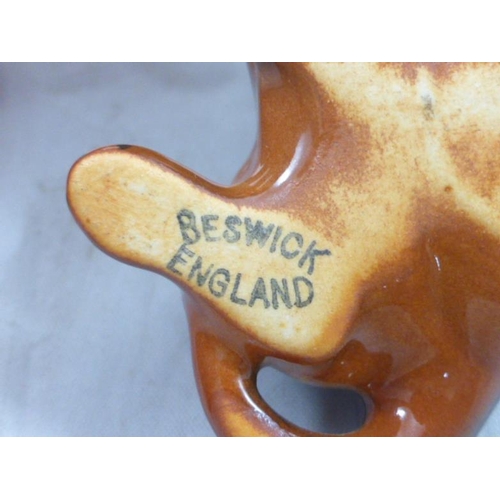 9 - Beswick Daschund figure approx. 7cm