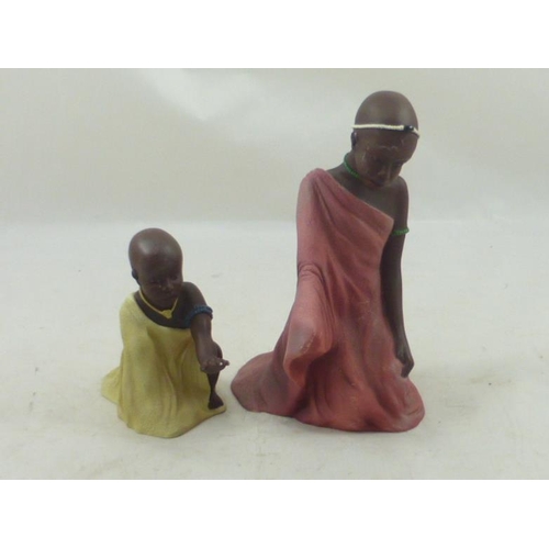 20 - Pair of Maasai Soul Journey Figures