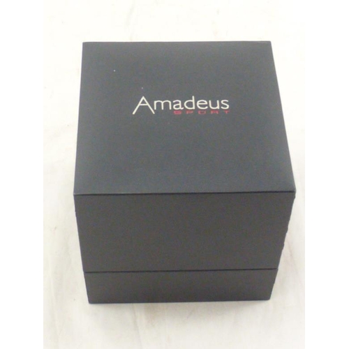 50 - Amadeus Gents Sports Watch complete with Case