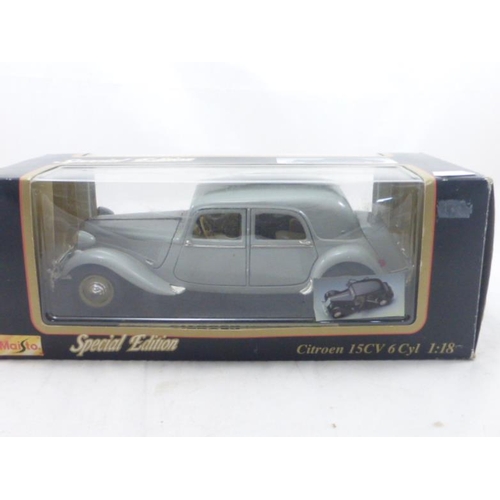 69 - Maisto Citroen 15cv 6 Cylinder Boxed Model