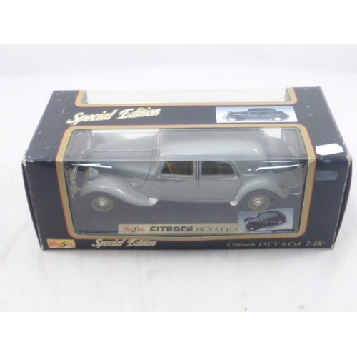 69 - Maisto Citroen 15cv 6 Cylinder Boxed Model