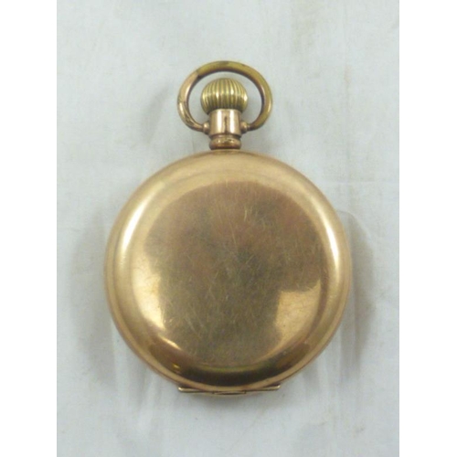 70 - Vintage American Waltham Traveller Pocket Watch with Star Dennison Case