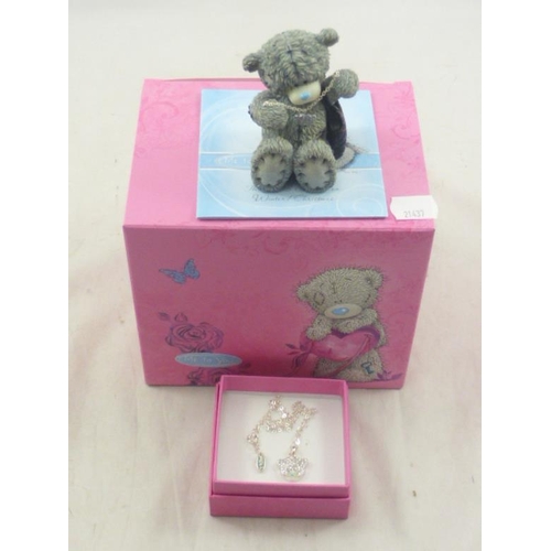 73 - Me to You Bear Figurine & Necklace Gift Set (RRP £35.00)