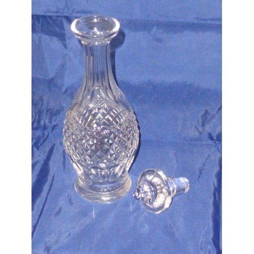 124 - Waterford Crystal Decanter with Stopper (34cm)