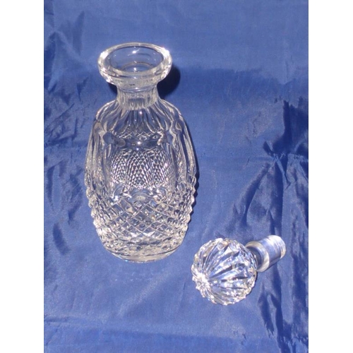 126 - Waterford Crystal Decanter with Stopper (28cm)