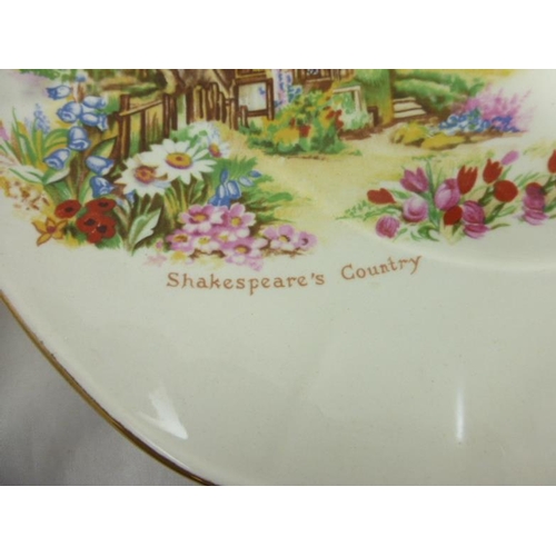 182 - Washington Pottery Twenty One Piece Shakespeares Country Tea Set