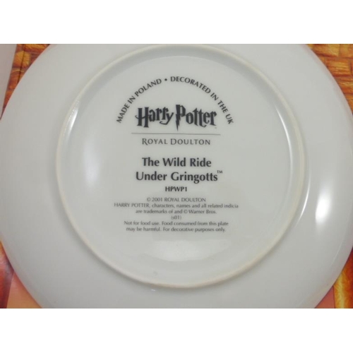 246 - Six Royal Doulton Boxed Harry Potter Plates