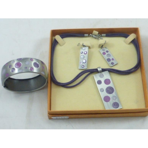 145 - Two Boxed Matching set's of Buckingham Jewellery Including Necklace, Earrings and Bracelet