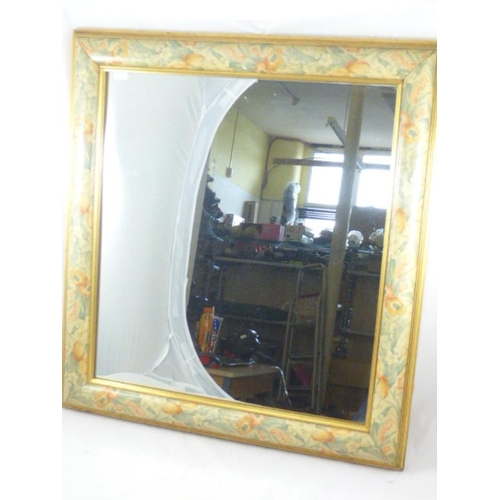 406 - Large framed mirror