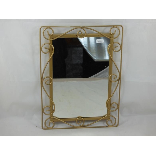 441 - An Iron Framed Mirror