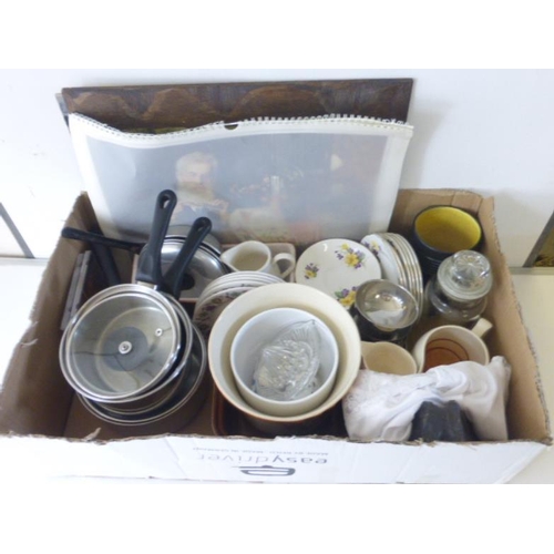 494 - Mixed Lot Including Pan's, Pictures, Ceramics and Lots More