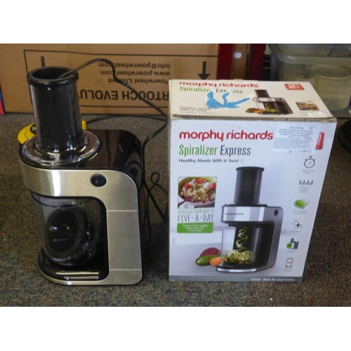 419 - Morphy Richards Spiralizer Express (Tested and Working)