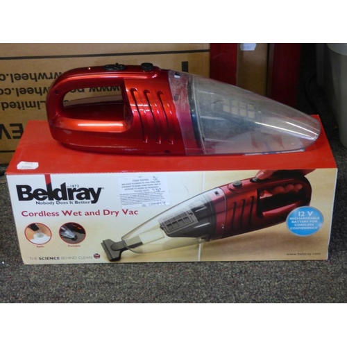 421 - Beldray Cordless Wet and Dry Vacuum Cleaner (Tested Working and Boxed)