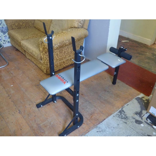 460 - York Fitness exercise bench