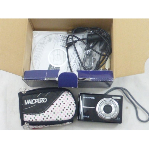 569 - Olympus X-42 12 Mega Pixel Digital Camera complete with Lead's Case and Instructions