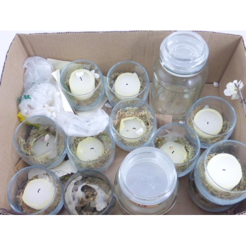 605 - Mixed Box of Candles and Jars