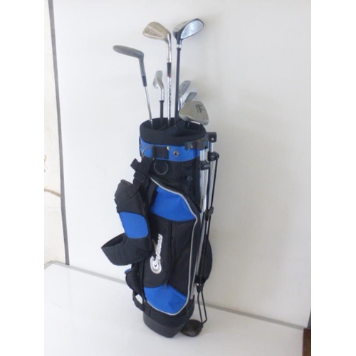 649 - Small set of Junior Golf Clubs Including Drivers and Irons