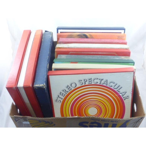 651 - Large Collection of Vinyl Box Sets Including Stereo Spectacular