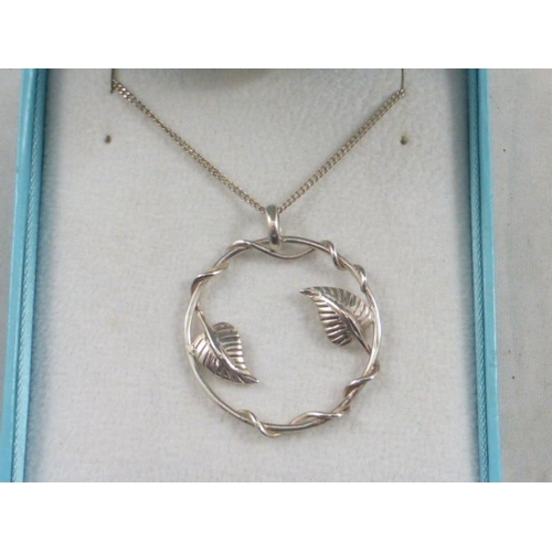 17 - Pure Origins Sterling Silver Necklace complete with Presentation Box