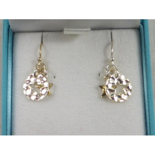 29 - Pure Origins Sterling Silver Earrings in presentation Box