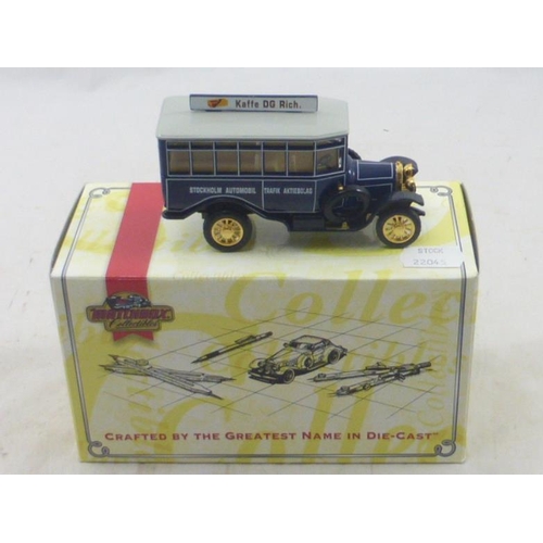 54 - Matchbox Collectables 1922 Scania Van Bus Die-Cast Scale Model with Original Box