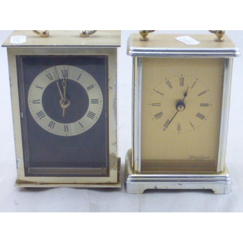 72 - Two Quartz mantle clocks