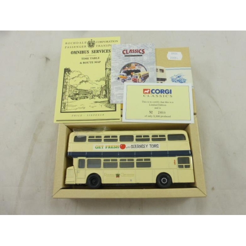 101 - Corgi Classics Public Transport Die-Cast Model of Daimler Fleetline Bus (No 97828) complete with Ori... 