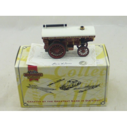 113 - Matchbox Collectables 1913 Fowler B6 Showman's Engine Die-Cast Model complete with Certificate ans O... 