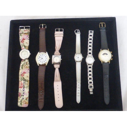 116 - Mixed Tray of Watches Including Ravel, Morgan, Citron and More