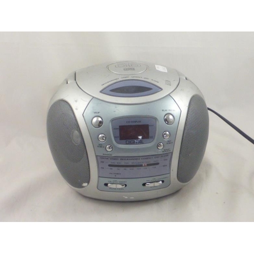 8 - Digital CD Player with AM/FM Radio (Working)