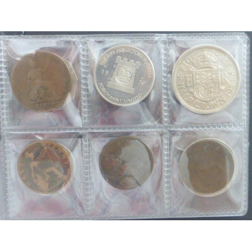 52 - Coin Collection Set Including British Coinage (Victorian, Edwardian and More)