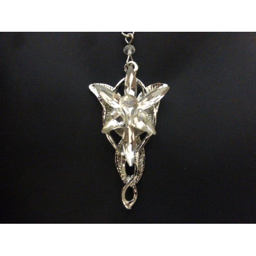 99 - Lord of The Rings Evenstar Necklace and Pendant