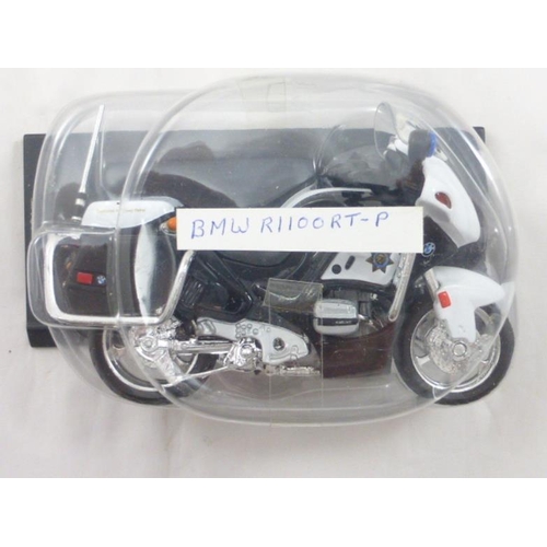 150 - Huge Collection of 74 Maisto 1:18 Scale Motorcycle Models mounted on Plinths in Original Packaging