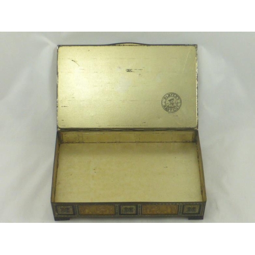 171 - Extremely rare player navy cut cigarette box