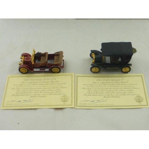 185 - Two Boxed Matchbox Models of Yesteryear 40 Anniversary Cars