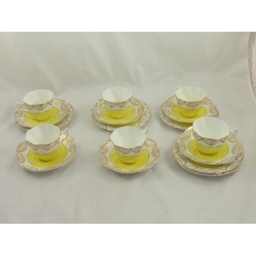 301 - Eighteen Piece Fine Bone China Tea Set