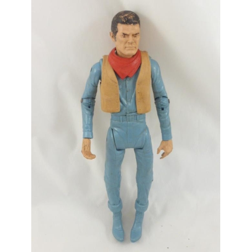 236 - Vintage Marx Johnny West Series Cowboy Kid Action Figure