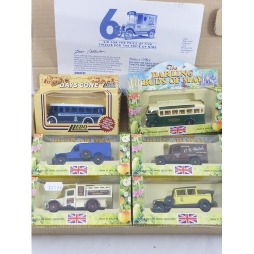 237 - Five collectors die cast vehicles from the Darling buds of May collection and one other