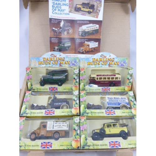 253 - Full collection of The Darling Buds of May die cast vehicles