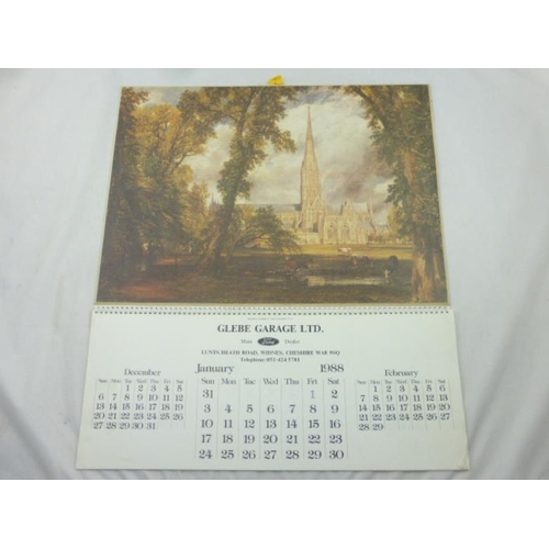 269 - Four Original Packaged Calanders dating fron late 1980s depicting English Classical Landscapes